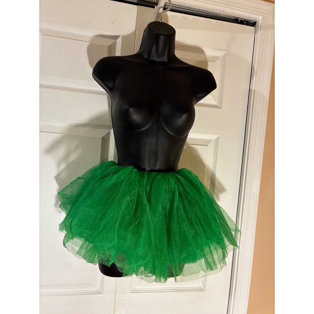 Amscan Costume Party Tulle Skirt Fairycore Ballet Core Tulle Green OS